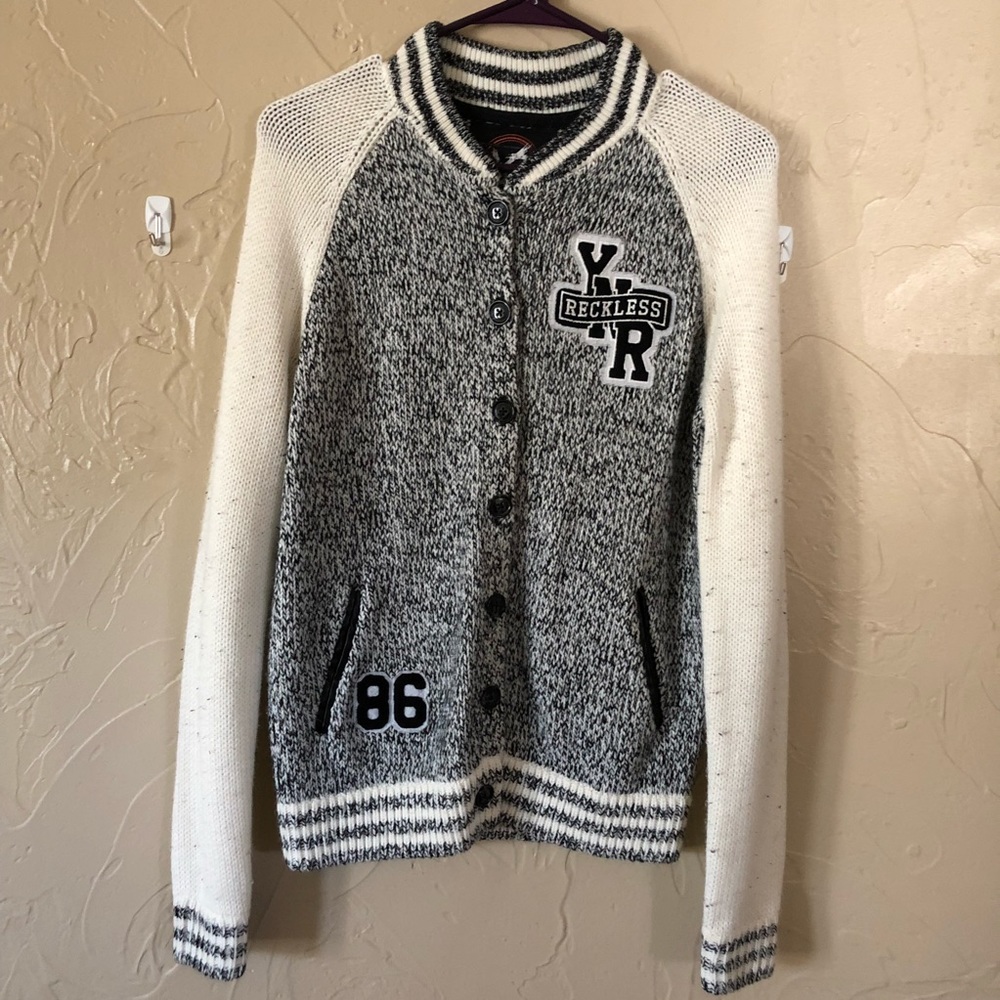 Varsity Y&R Cardigan